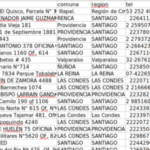 base1 sii 28.000 empresas