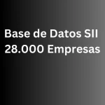 base de datos empresas sii chile
