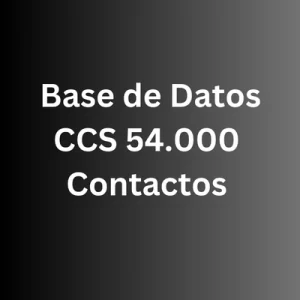 base de datos empresas cámara de comercio de santiago