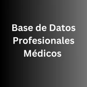 base de datos medicos chile