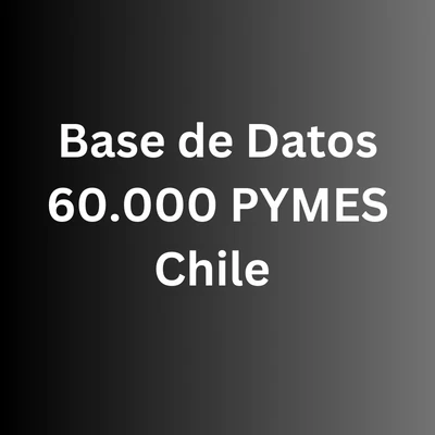 base de datos pymes de chile